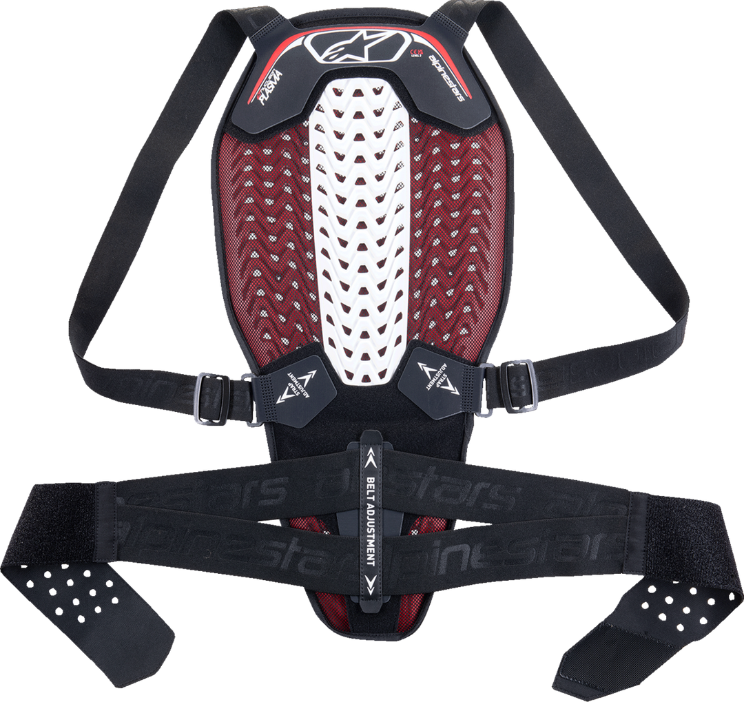 Alpinestars Nucleon Plasma Back Protector lightweight flexible CE Level 2 motorcycle street and track armor protection for riders