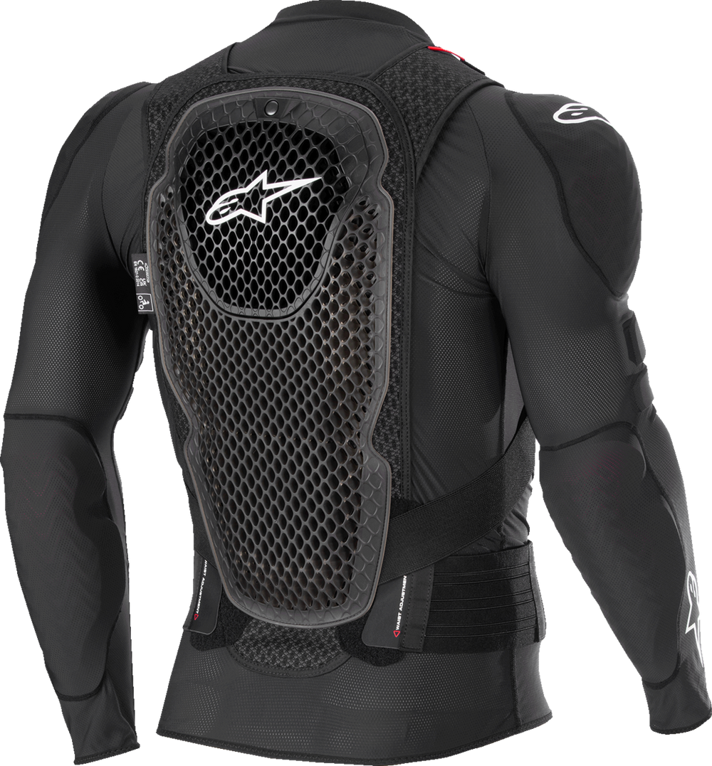 Alpinestars Bionic Pro v3 Plasma Protection Jacket breathable mesh off-road motorcycle body armor with chest back shoulder and elbow protectors for motocross riding