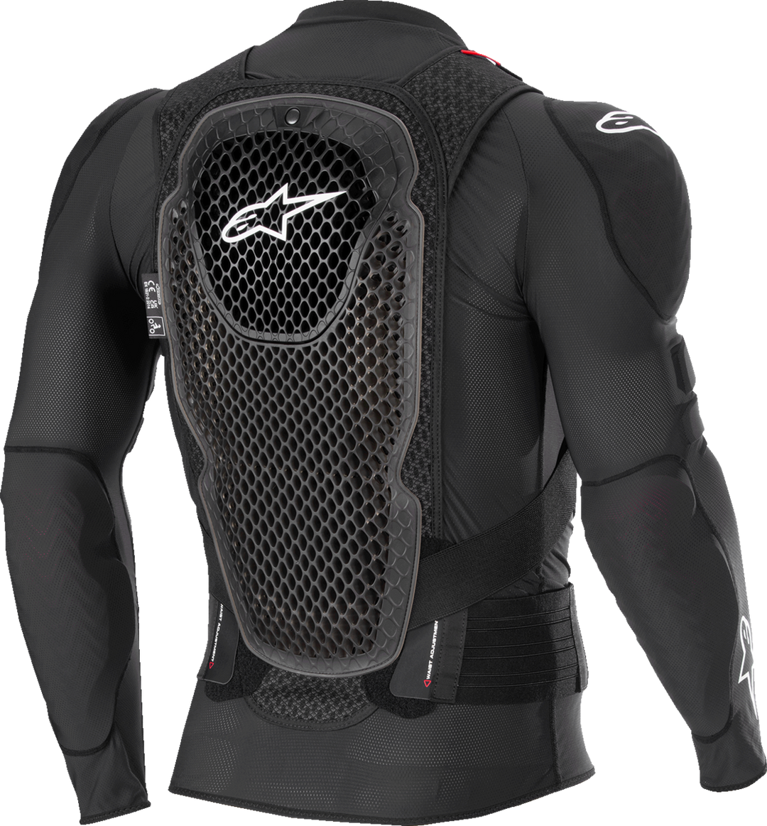 Alpinestars Bionic Pro v3 Plasma Protection Jacket breathable mesh off-road motorcycle body armor with chest back shoulder and elbow protectors for motocross riding