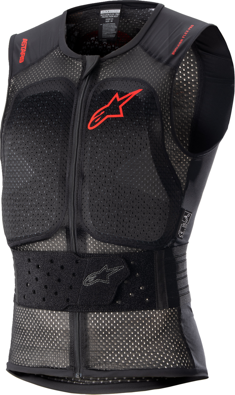 Alpinestars Nucleon Flex Pro Protection Vest lightweight breathable Level 2 CE certified armor for off-road riding