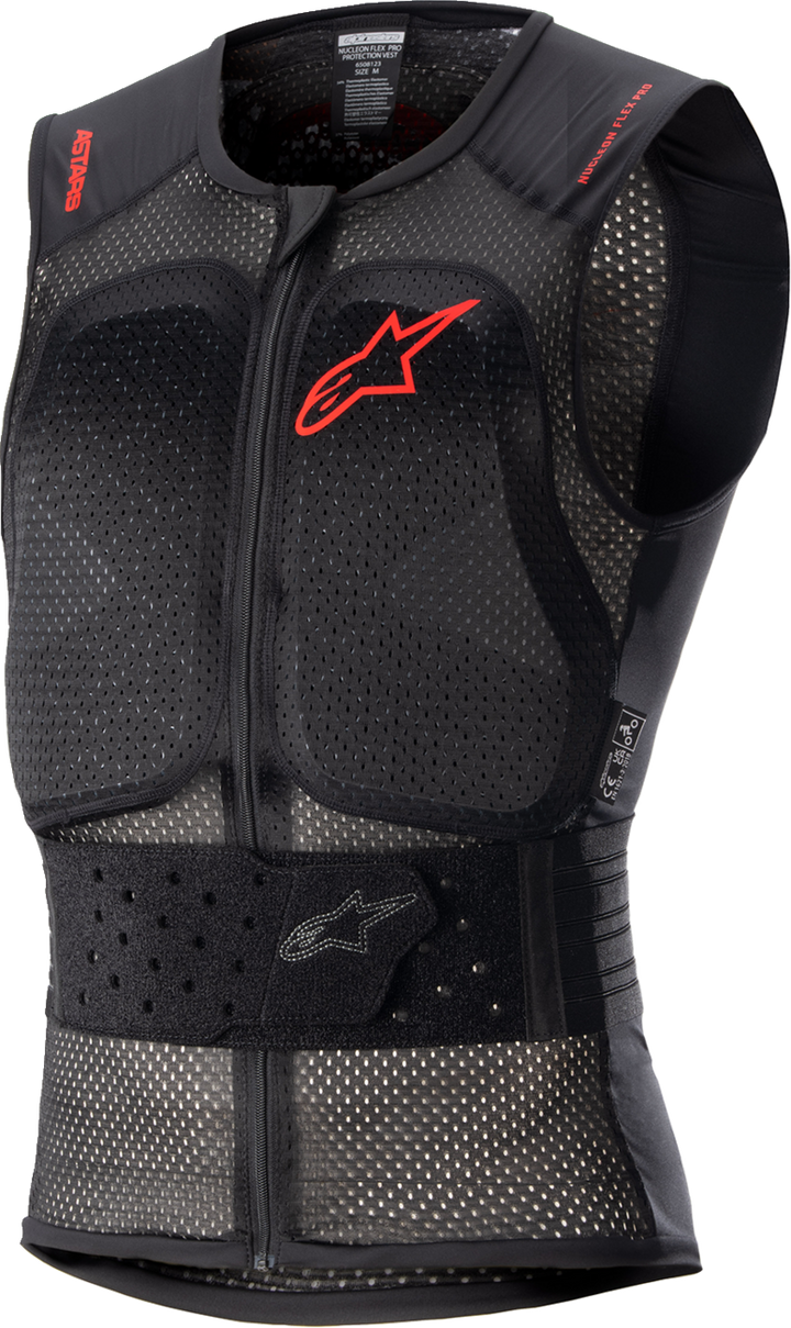 Alpinestars Nucleon Flex Pro Protection Vest lightweight breathable Level 2 CE certified armor for off-road riding