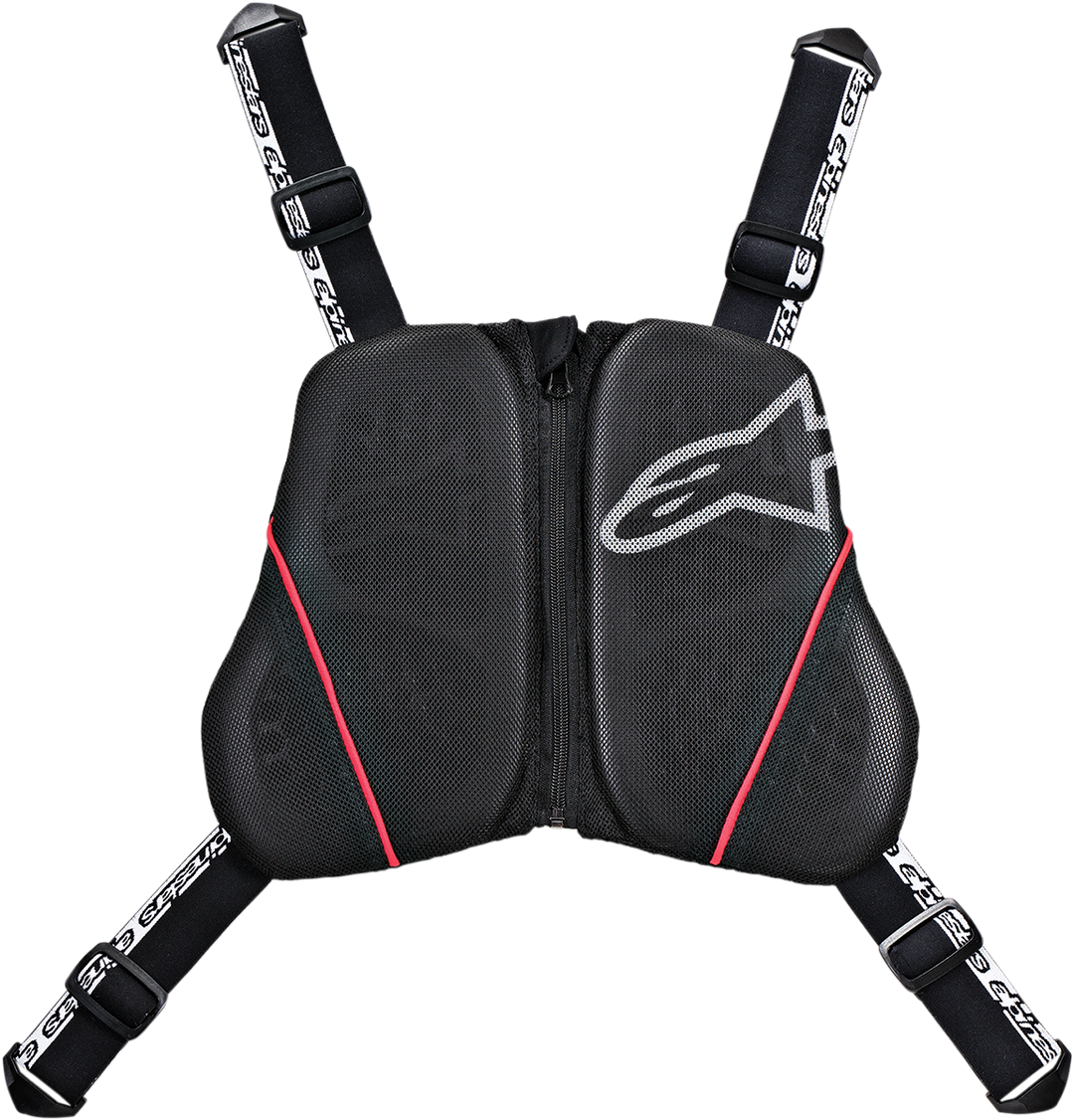 Alpinestars Nucleon KR-C Chest Protector lightweight ventilated divided chest guard armor for motorcycle touring and sport riding