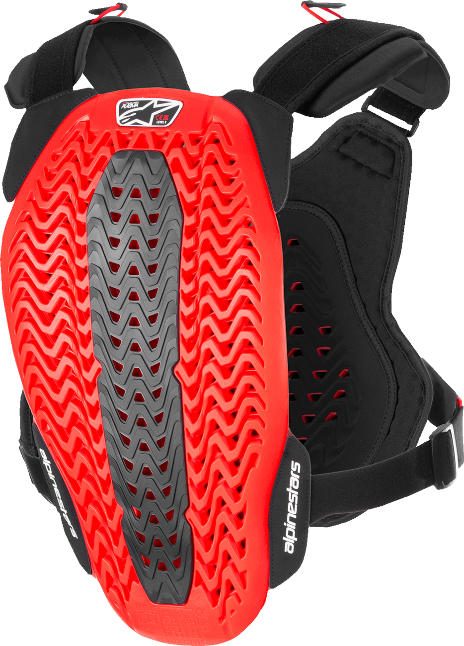 Alpinestars A-5 Plasma Chest Protector highly ventilated CE Level 2 certified motocross chest and back protector armor for off-road riding