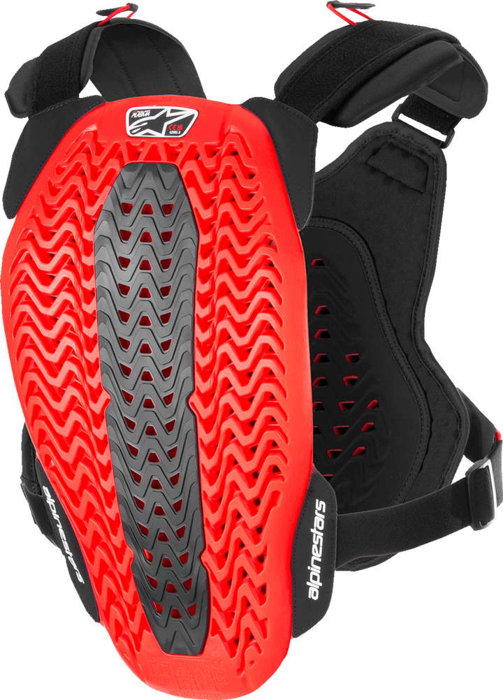 Alpinestars A-5 Plasma Chest Protector highly ventilated CE Level 2 certified motocross chest and back protector armor for off-road riding