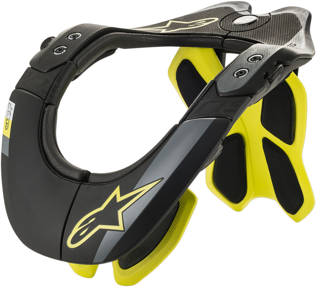 Alpinestars Bionic Neck Support Tech 2 ultra-lightweight high-performance fiber polymer neck brace armor for motocross and off-road riding