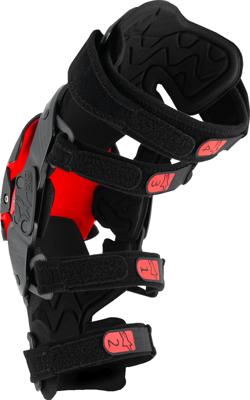 Alpinestars RK-1 Plasma Knee Braces lightweight breathable motocross knee support and protective armor for off-road riding