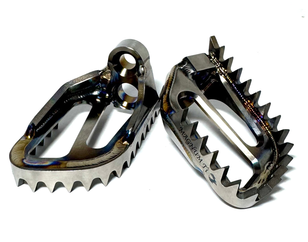 Motion Factory Racing KGFD Drop Mount Footpegs | Fits KTM, Husqvarna, GasGas (2023-25) &amp; Beta (2020+)