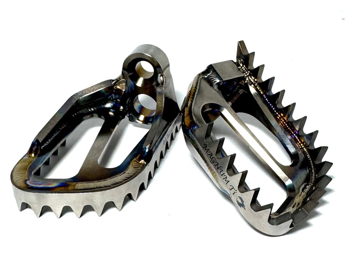 Motion Factory Racing KGFD Drop Mount Footpegs | Fits KTM, Husqvarna, GasGas (2023-25) &amp; Beta (2020+)