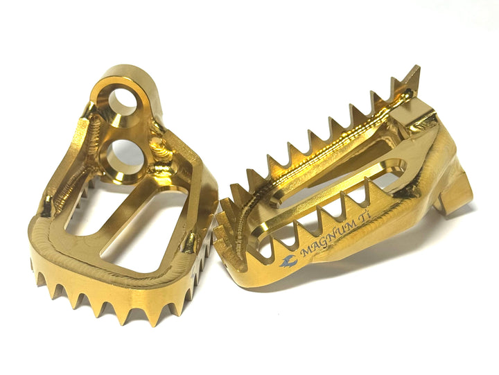 Motion Factory Racing KGFD Drop Mount Footpegs | Fits KTM, Husqvarna, GasGas (2023-25) &amp; Beta (2020+)
