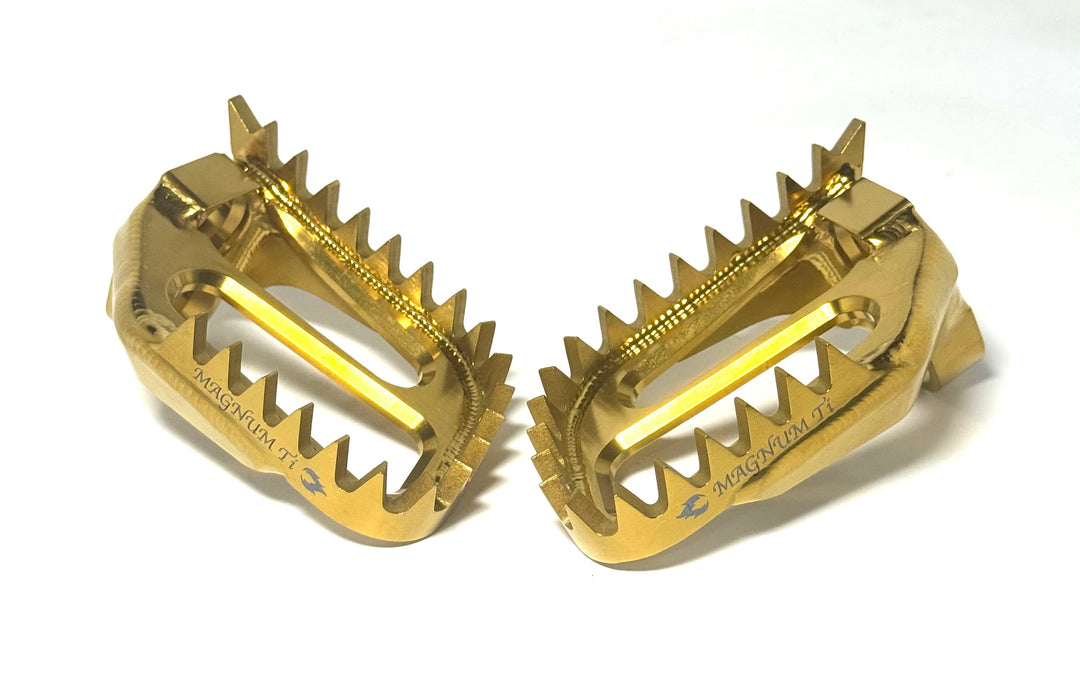 Motion Factory Racing KGFD Drop Mount Footpegs | Fits KTM, Husqvarna, GasGas (2023-25) &amp; Beta (2020+)
