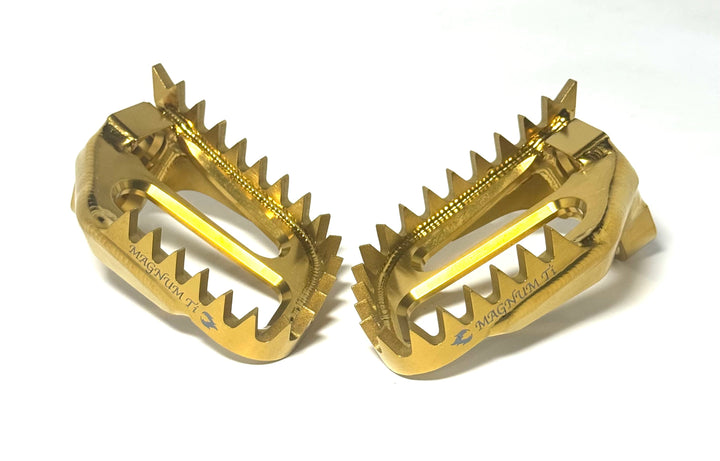 Motion Factory Racing KGFD Drop Mount Footpegs | Fits KTM, Husqvarna, GasGas (2023-25) &amp; Beta (2020+)