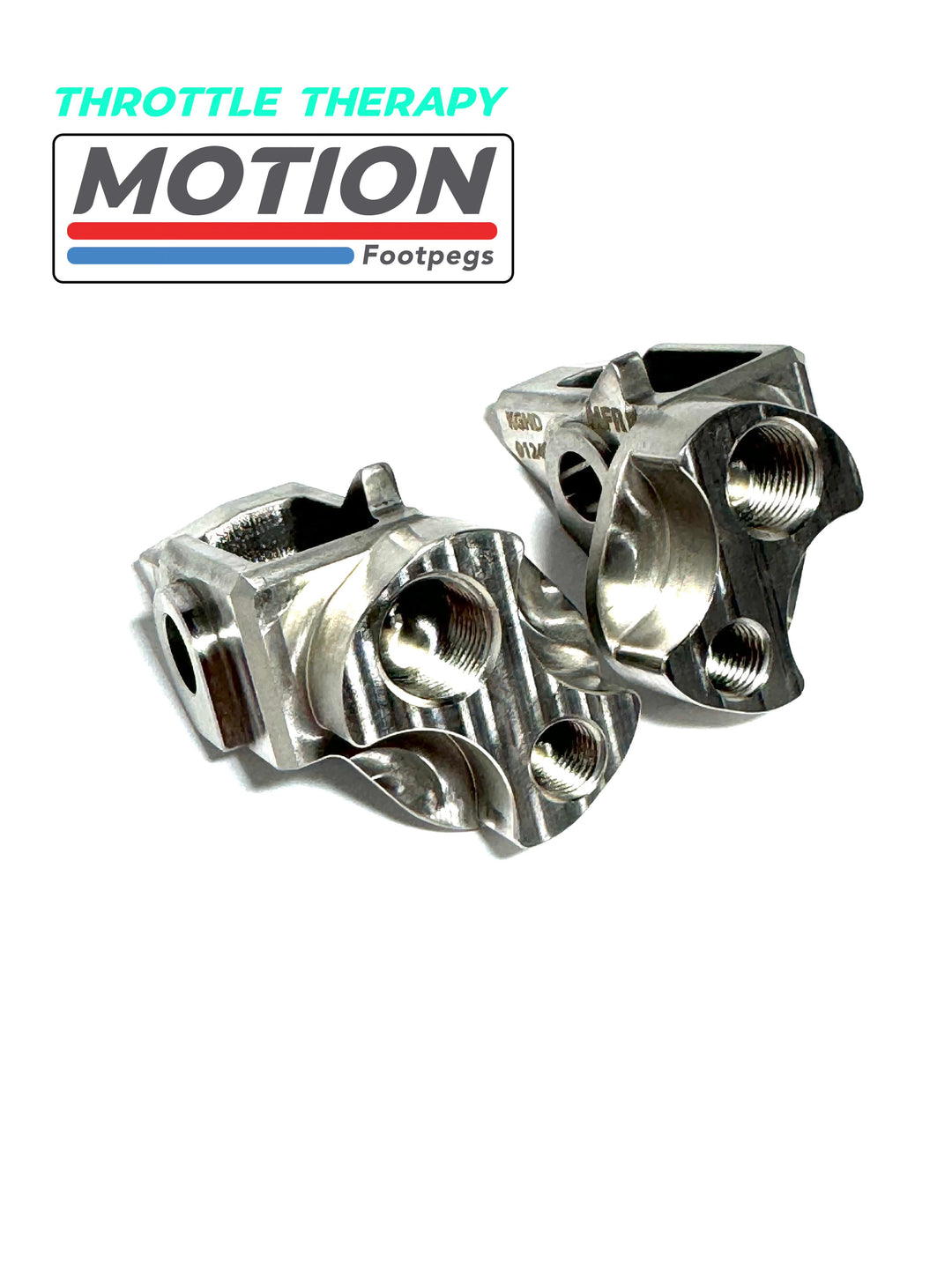 Motion Factory Racing KGFD Drop Mount Footpegs | Fits KTM, Husqvarna, GasGas (2023-25) &amp; Beta (2020+)
