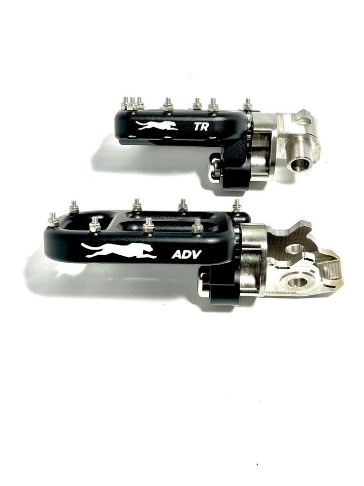 Motion Factory Racing KGFD Drop Mount Footpegs | Fits KTM, Husqvarna, GasGas (2023-25) &amp; Beta (2020+)