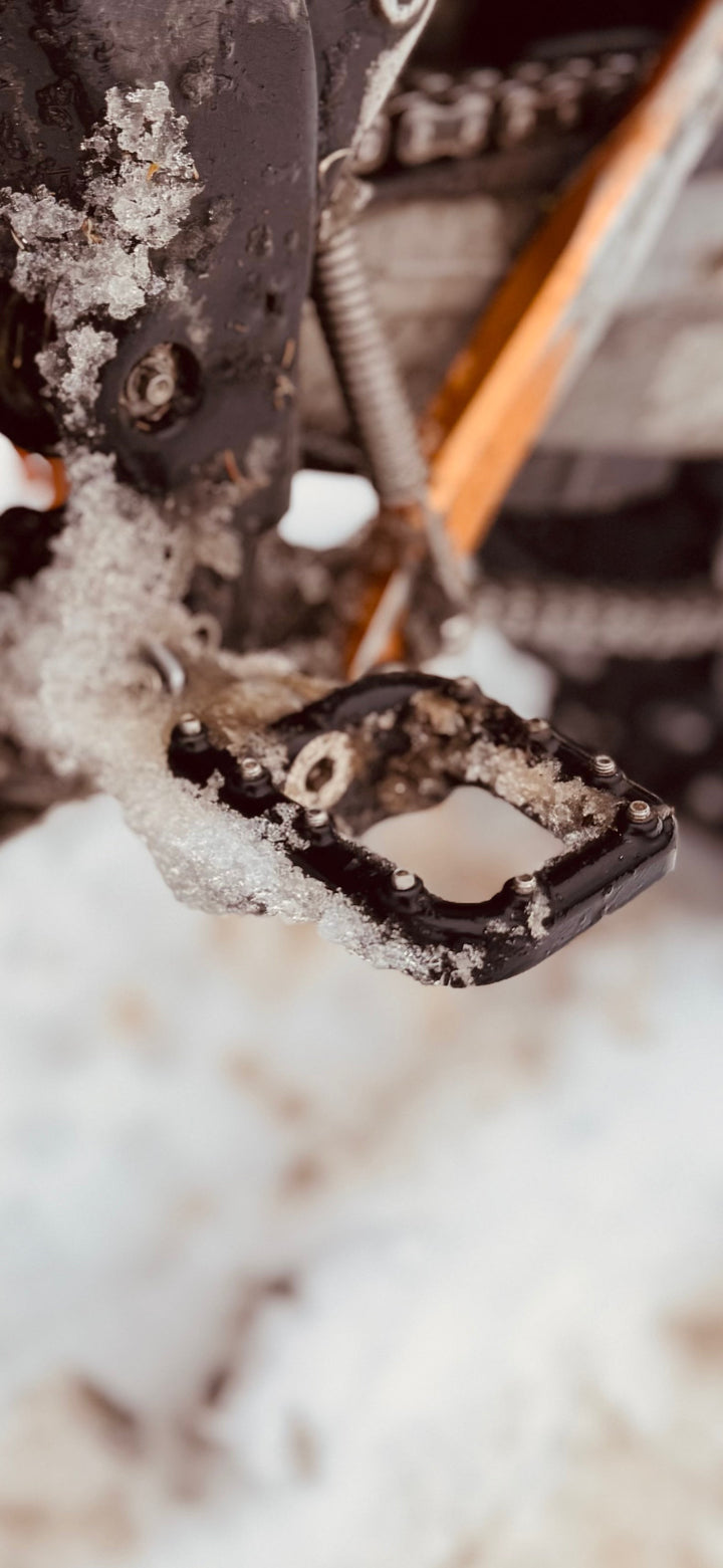 Motion Factory Racing KGFD Drop Mount Footpegs | Fits KTM, Husqvarna, GasGas (2023-25) &amp; Beta (2020+)