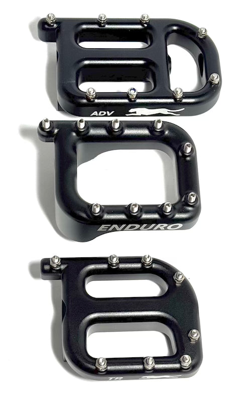 Motion Factory Racing KGFD Drop Mount Footpegs | Fits KTM, Husqvarna, GasGas (2023-25) &amp; Beta (2020+)