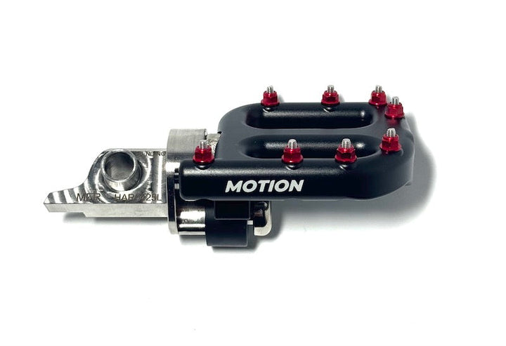 Motion Factory Racing KGFD Drop Mount Footpegs | Fits KTM, Husqvarna, GasGas (2023-25) &amp; Beta (2020+)