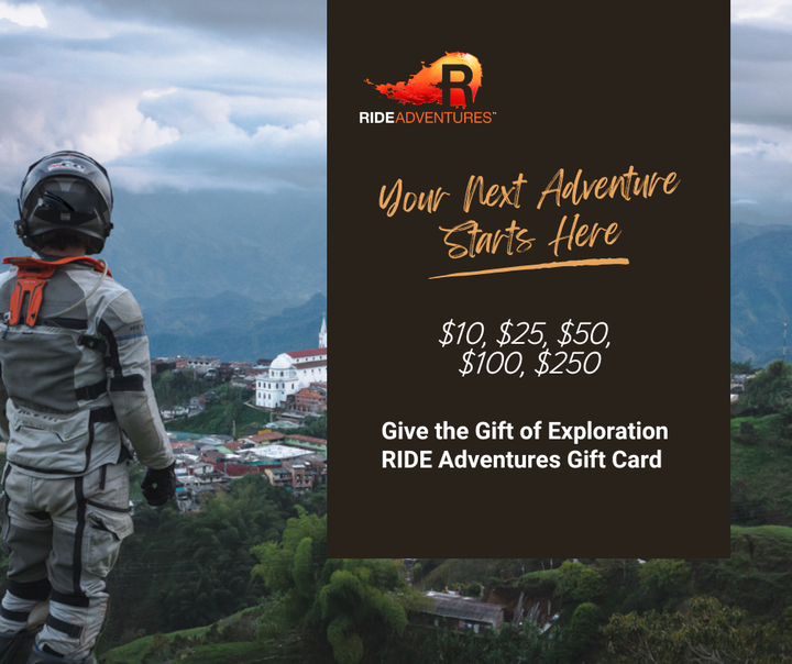 RIDE Adventures Gift Card