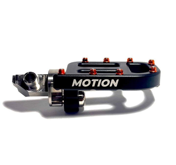 Motion Factory Racing KGFD Drop Mount Footpegs | Fits KTM, Husqvarna, GasGas (2023-25) &amp; Beta (2020+)