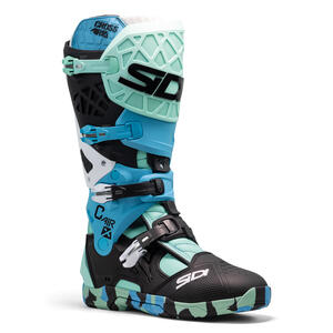 Sidi Crossair X Boot in Messy Coral for off-road motorcycle riding