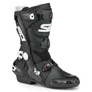 Sidi Rex Black and Red motorcycle boots for professional riders