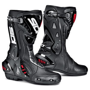 Sidi ST Air Boots in Black for motorcycle riding