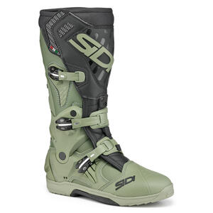 Sidi Crossair Boot in Army/Black for motocross and off-road riding