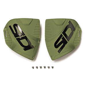 Sidi CF3 Shin Plate in Army/Black for motorcycle boots