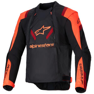 Alpinestars T-Stunt Air Jacket in Black and White for motorcycle riders