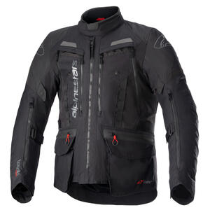 Alpinestars Bogota Pro Drystar Jacket in Black, Ice Gray, and Yellow Fluo