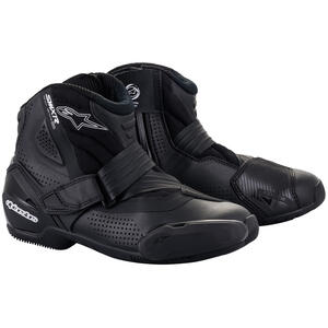 Alpinestars SMX-1 R v2 Vented Boots in Black / Red for motorcycle riding