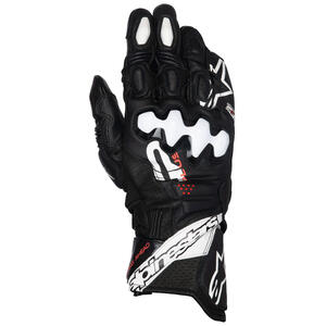 Alpinestars GP Plus R V3 Leather Gloves in Yellow Fluo and Black for racing motorcycle protection