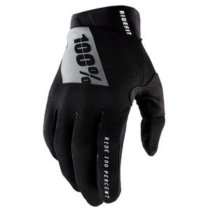 100 % Ridefit Gloves for touchscreen motorcycle riding