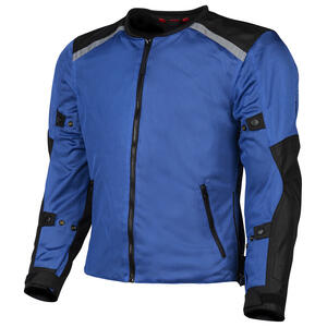 NORU Tabi Mesh Jacket in Red and Black for motorcycle riding