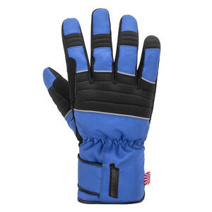 Noru Kiji WP Gloves in Red and Black for motorcycle riders