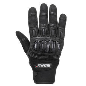 NORU Dokyo Gloves with carbon fiber knuckles for motorcycle riding