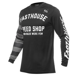 FastHouse Carbon Eternal Jersey in High-Viz and Black for off-road motorcycle riding