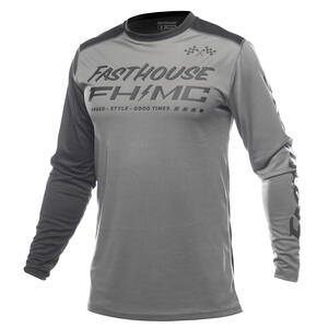 Fasthouse Carbon Method Jersey in Red / Black for motorcycle riders