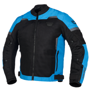 CORTECH Aero-Flo 2.0 Jacket in Black and Red for motorcycle riders