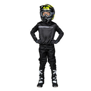 NORU Youth Sugo MX Pants in Black for youth motorcycle riders