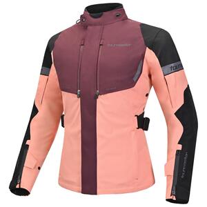 Tourmaster Women's Discovery Jacket in Raisin and Canyon Sunset for motorcycle riders