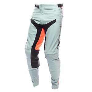 FastHouse Elrod Formula Pants in Oceanic Mint and Hyper Coral for motorcycle racing