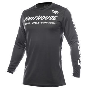 FastHouse Elrod Torque Jersey in black for motocross racing