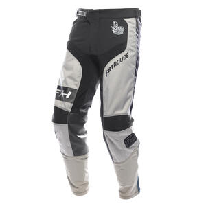 Fasthouse Grindhouse Club Pants in Black / Gray for motorcycle and dirt bike riders