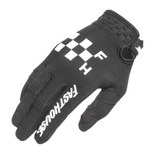 Fasthouse Speed Style Grit Gloves in black for motorcycle riding