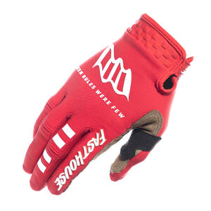 Fasthouse Speed Style Ramble Gloves in Red for motorcycle riding