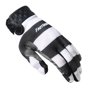 Fasthouse Vapor Jailbird Glove in Black and White