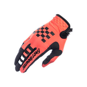 FastHouse Youth Elrod Formula Gloves for touchscreen motorcycle riding