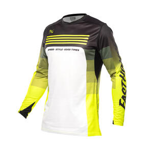 Fasthouse Youth Elrod Hypersonic Jersey in Hi-Viz for youth riders