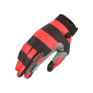 Fasthouse Youth Speed Style Akin Gloves in Black / Red