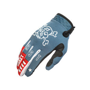 FastHouse Youth Speed Style The Bird Gloves for touchscreen motorcycle riding